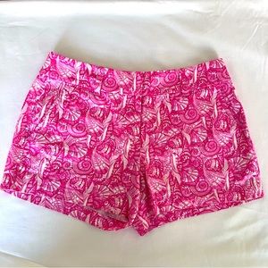 Vineyard Vines Pink Shell Shorts Size 2